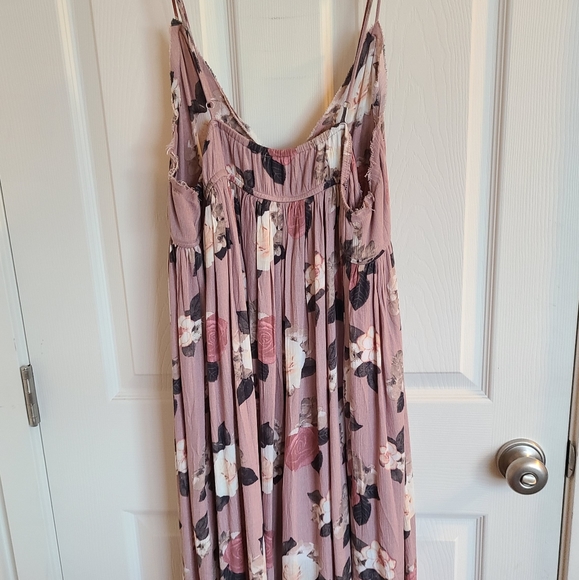 Baevely large mauve floral maxi dress - Picture 5 of 9
